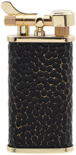 Load image into Gallery viewer, Kiribi Kabuto Tsuchime, Black Brass, soft flame pipe lighter
