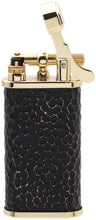Load image into Gallery viewer, Kiribi Kabuto Tsuchime, Black Brass, soft flame pipe lighter
