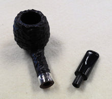 Load image into Gallery viewer, Peterson Junior, Rusticated Nickel Mounted Short Apple