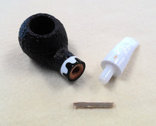 Load image into Gallery viewer, Savinelli Balanzone 320ks, Rusticated Black