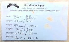 Load image into Gallery viewer, Pathfinder Pipes, Bent Billiard