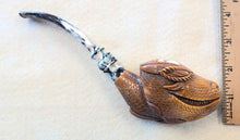 Load image into Gallery viewer, Block Meerschaum, Darkened Reptilian
