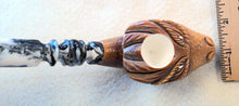 Load image into Gallery viewer, Block Meerschaum, Darkened Reptilian