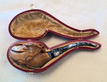 Load image into Gallery viewer, Block Meerschaum, Darkened Reptilian