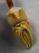 Load image into Gallery viewer, Block Meerschaum, Extra Large Davy Jones, by Ahmet Govem