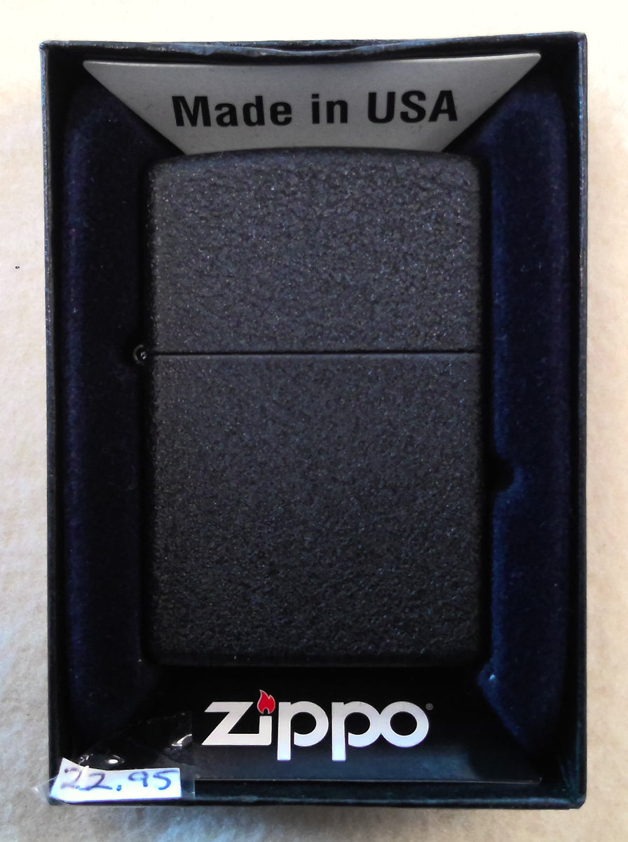Zippo, Black Crackle – The Happy Piper