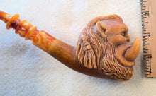 Load image into Gallery viewer, Block Meerschaum, Large Darkened Orc, World Of Warcraft
