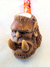Load image into Gallery viewer, Block Meerschaum, Large Darkened Orc, World Of Warcraft