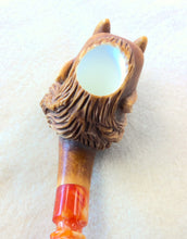 Load image into Gallery viewer, Block Meerschaum, Large Darkened Orc, World Of Warcraft