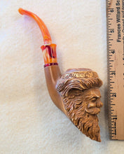 Load image into Gallery viewer, Block Meerschaum, Large Darkened Santa