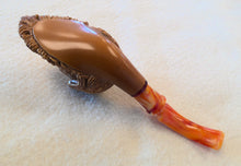 Load image into Gallery viewer, Block Meerschaum, Large Darkened Santa
