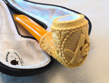 Load image into Gallery viewer, Block Meerschaum, Freemasons