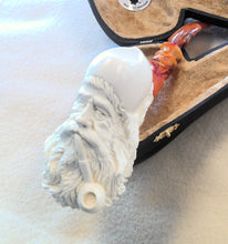 Load image into Gallery viewer, Block Meerschaum, Large Smoking Santa