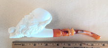 Load image into Gallery viewer, Block Meerschaum, Large Smoking Santa