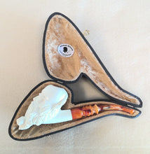 Load image into Gallery viewer, Block Meerschaum, Large Smoking Santa