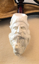 Load image into Gallery viewer, Block Meerschaum, Large Smoking Bearded Figural