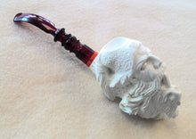 Load image into Gallery viewer, Block Meerschaum, Large Smoking Bearded Figural