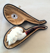 Load image into Gallery viewer, Block Meerschaum, Large Smoking Bearded Figural
