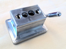 Load image into Gallery viewer, Craftsman Chai Tabletop Metal Quad 60-Ring Cigar Cutter