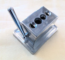 Load image into Gallery viewer, Craftsman Chai Tabletop Metal Quad 60-Ring Cigar Cutter
