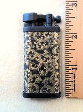 Load image into Gallery viewer, IM Corona Old Boy, Black Arabesque Pipe Lighter