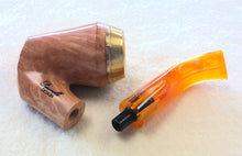 Load image into Gallery viewer, Paronelli Design, Virgin Briar, Brass Rim