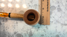 Load image into Gallery viewer, Missouri Meerschaum, Maple Hardwood Diplomat, Apple Bent Amber, 6mm