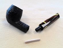 Load image into Gallery viewer, Savinelli Paloma Rusticated Black 510ks, 6mm
