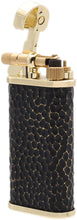 Load image into Gallery viewer, Kiribi Kabuto Tsuchime, Black Brass, soft flame pipe lighter
