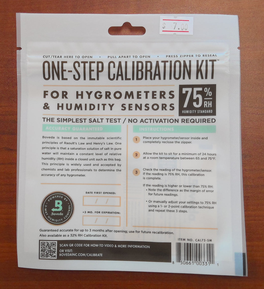 Boveda Hygrometer Calibration Kit