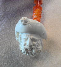 Load image into Gallery viewer, Pirate Churchwarden Meerschaum, Block
