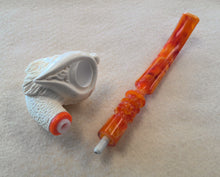 Load image into Gallery viewer, Pirate Churchwarden Meerschaum, Block
