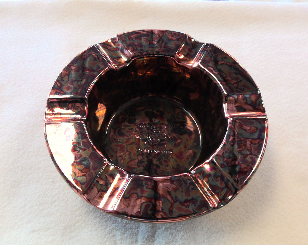 Stinky One Piece Distressed Copper Ashtray