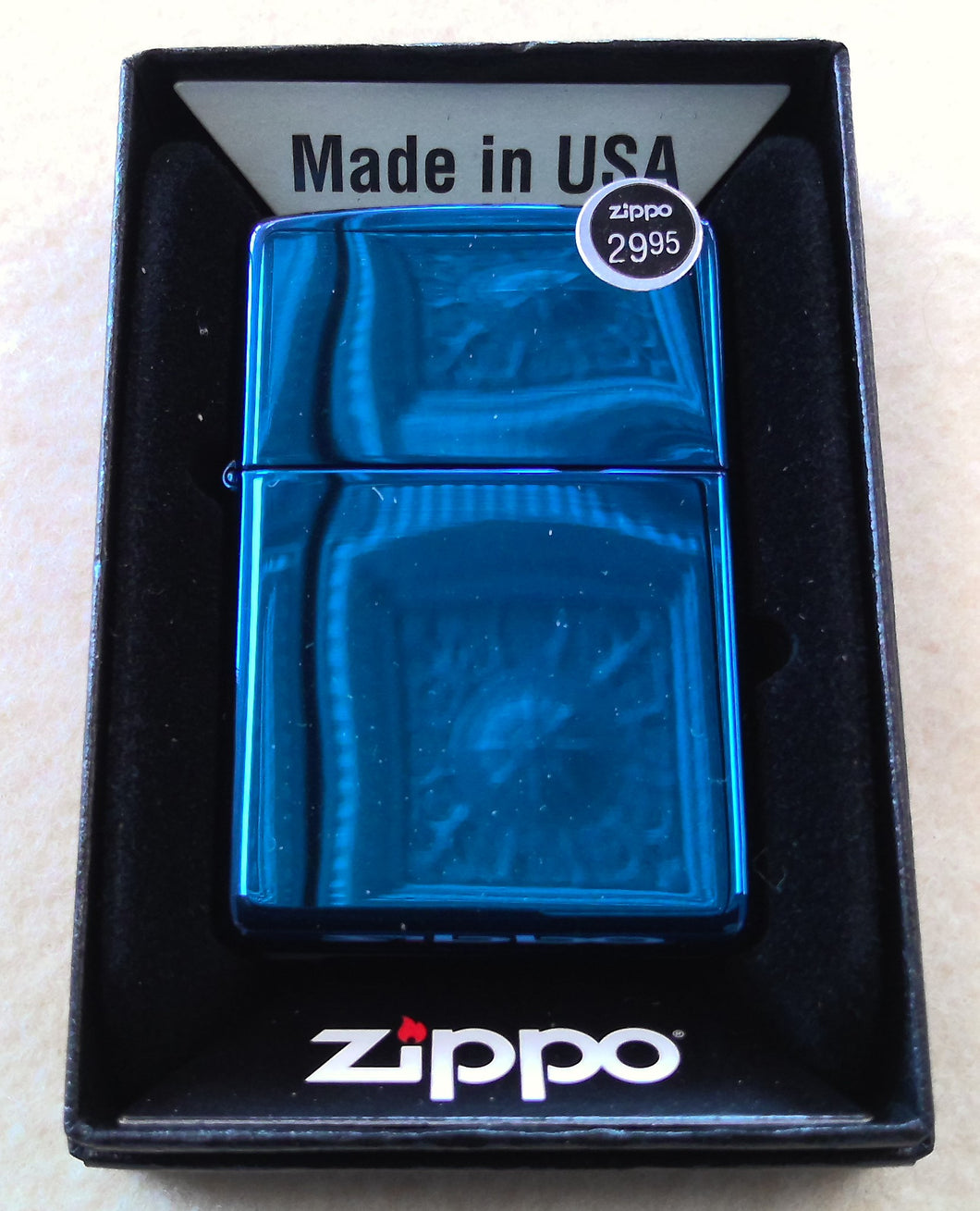 Zippo, High Polish Blue