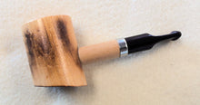 Load image into Gallery viewer, Missouri Meerschaum, Charred Hardwood Poker, Cumberland Stem
