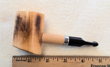 Load image into Gallery viewer, Missouri Meerschaum, Charred Hardwood Poker, Cumberland Stem
