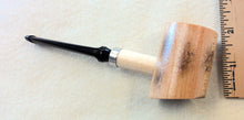 Load image into Gallery viewer, Missouri Meerschaum, Charred Hardwood Poker, Black Danish Bit
