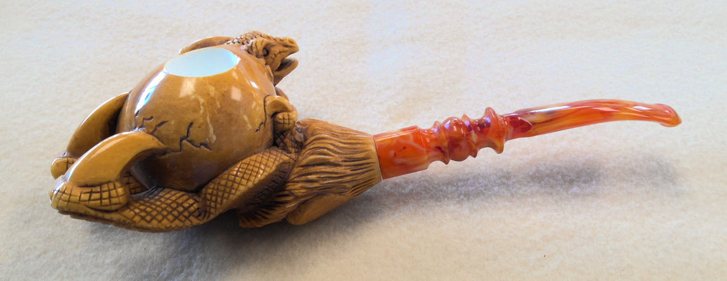 Dragon Egg Meerschaum, by Kenan