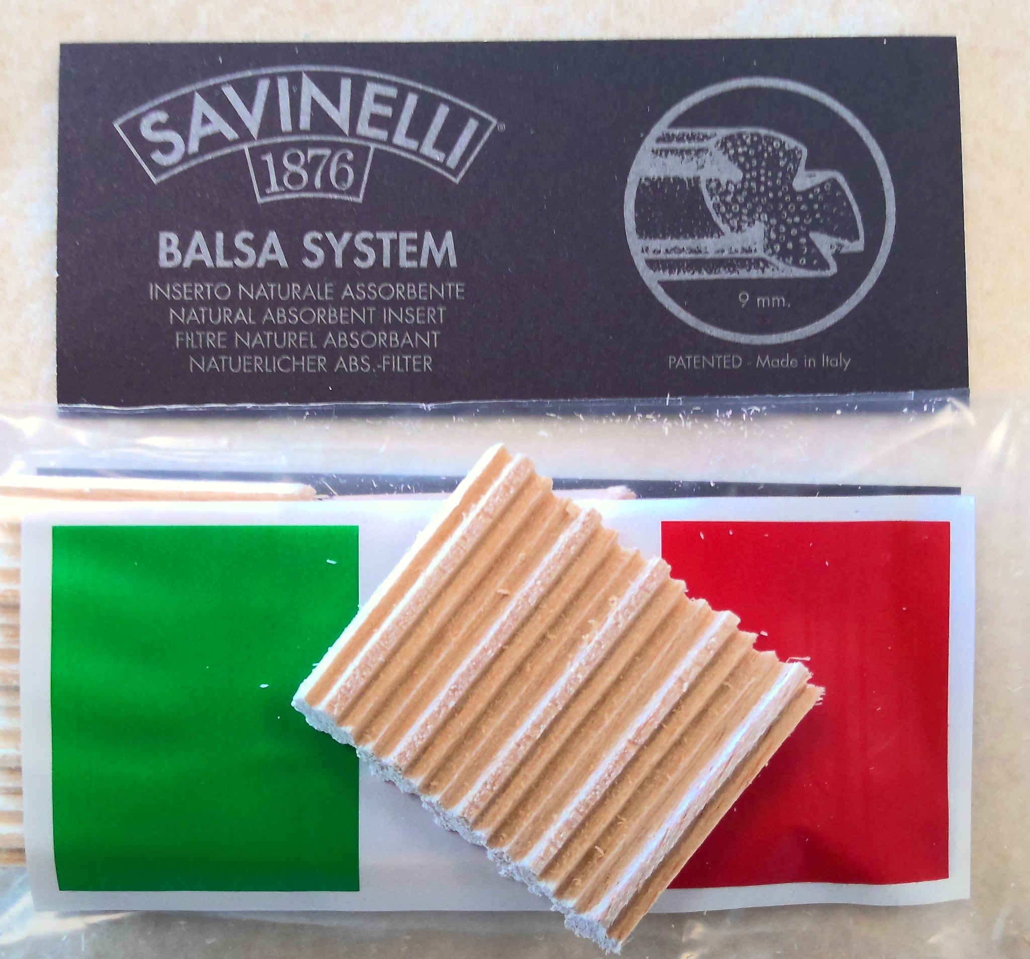 Savinelli 9mm Balsa Filters, pack of 15 – The Happy Piper