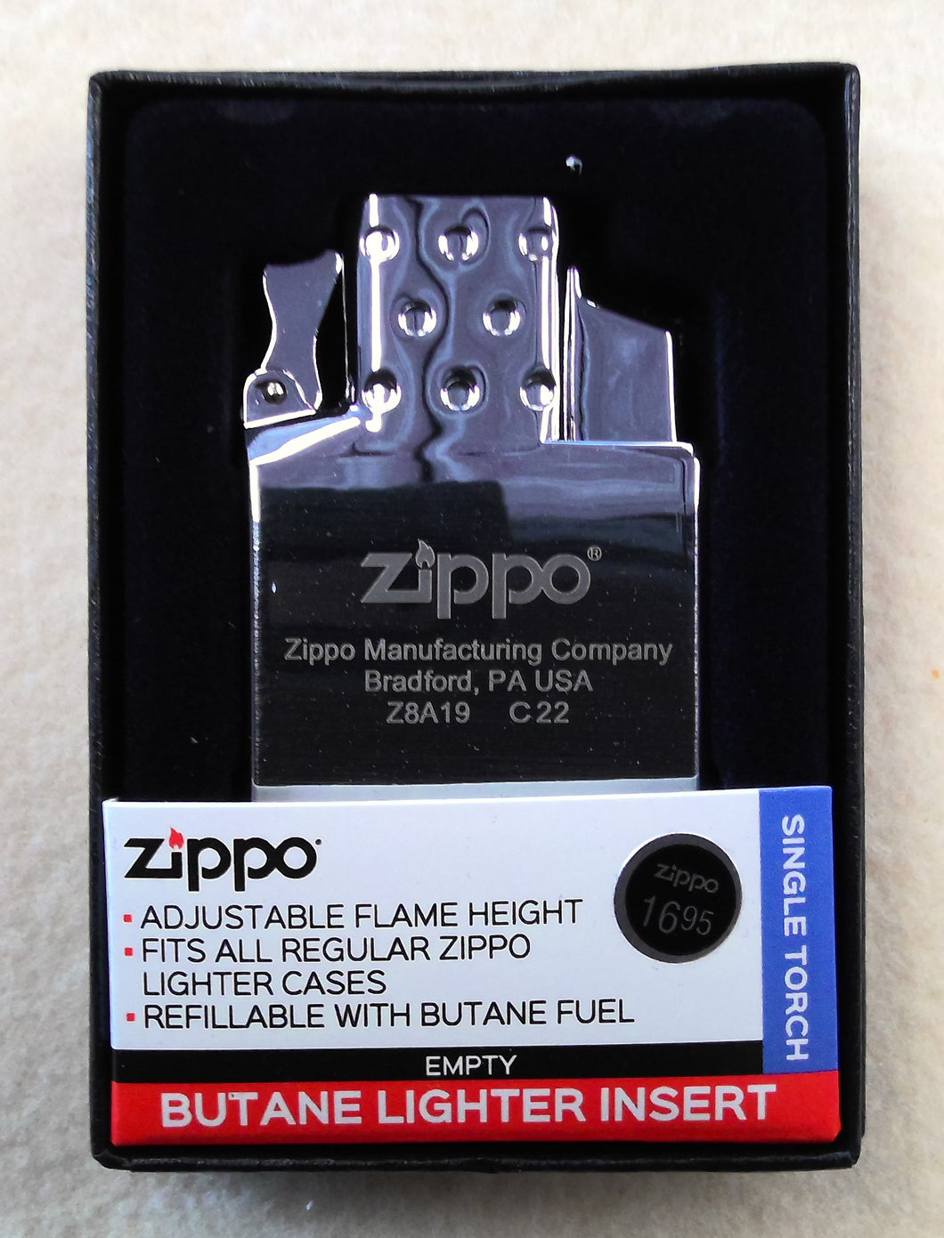 Zippo, Butane Single Torch Insert