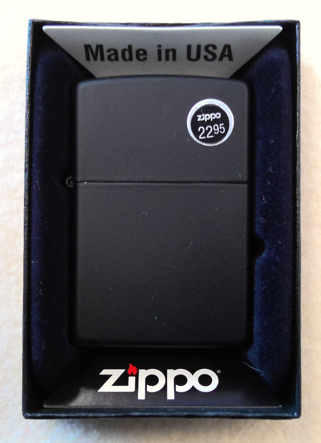 Zippo, Matte Black