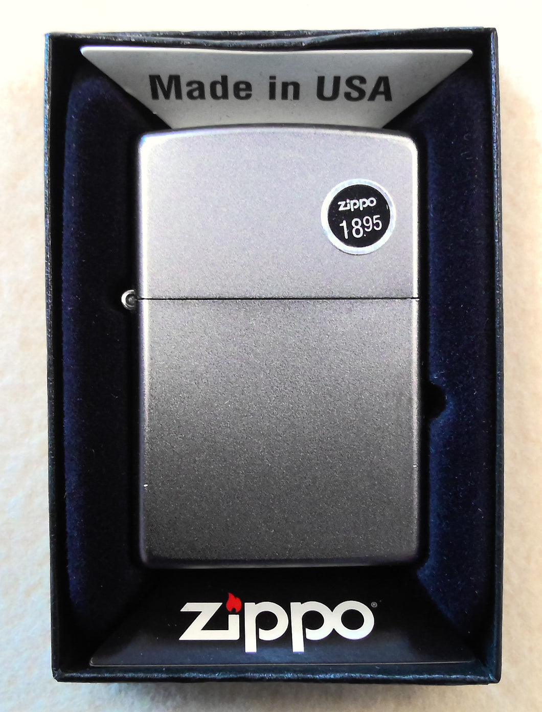 Zippo, Satin Chrome