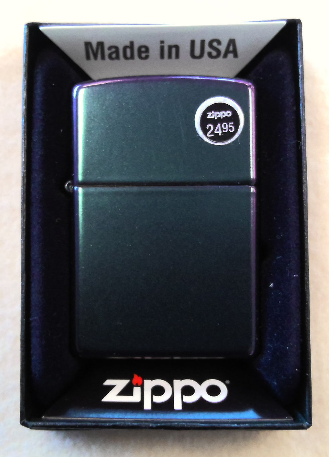 Zippo, Iridescent Matte