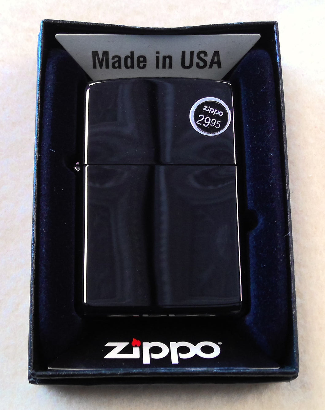 Zippo, Ebony