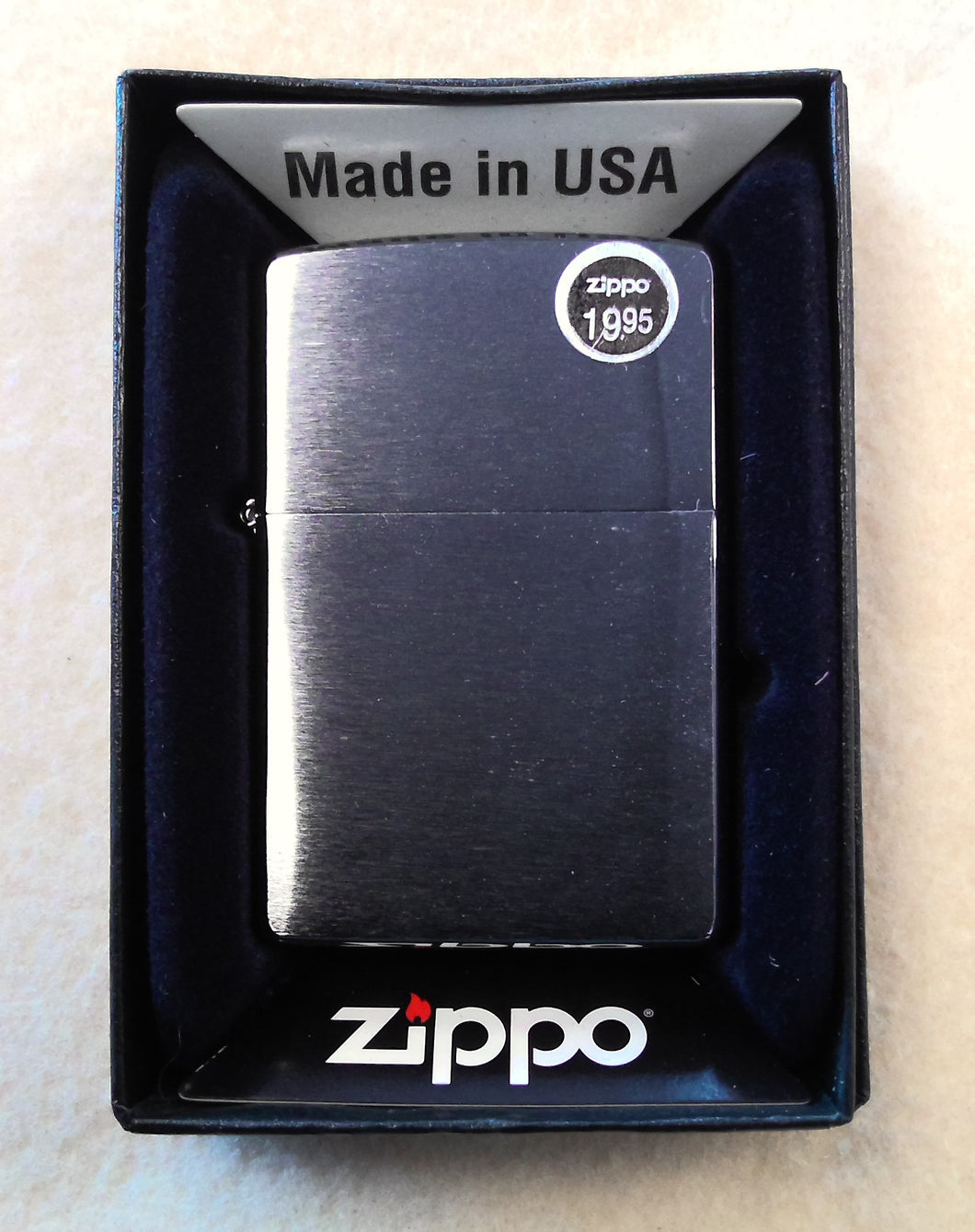 Zippo, Brushed Chrome