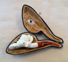 Load image into Gallery viewer, Block Meerschaum, Large Bearded Figural
