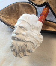 Load image into Gallery viewer, Block Meerschaum, Large Bearded Man
