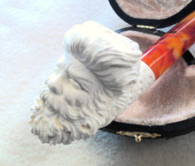Load image into Gallery viewer, Block Meerschaum, Small Figural Santa
