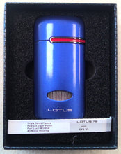 Load image into Gallery viewer, Lotus 76 triple torch, blue
