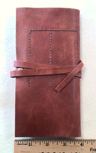Load image into Gallery viewer, Leather Pipe Pouch Roll-Up

